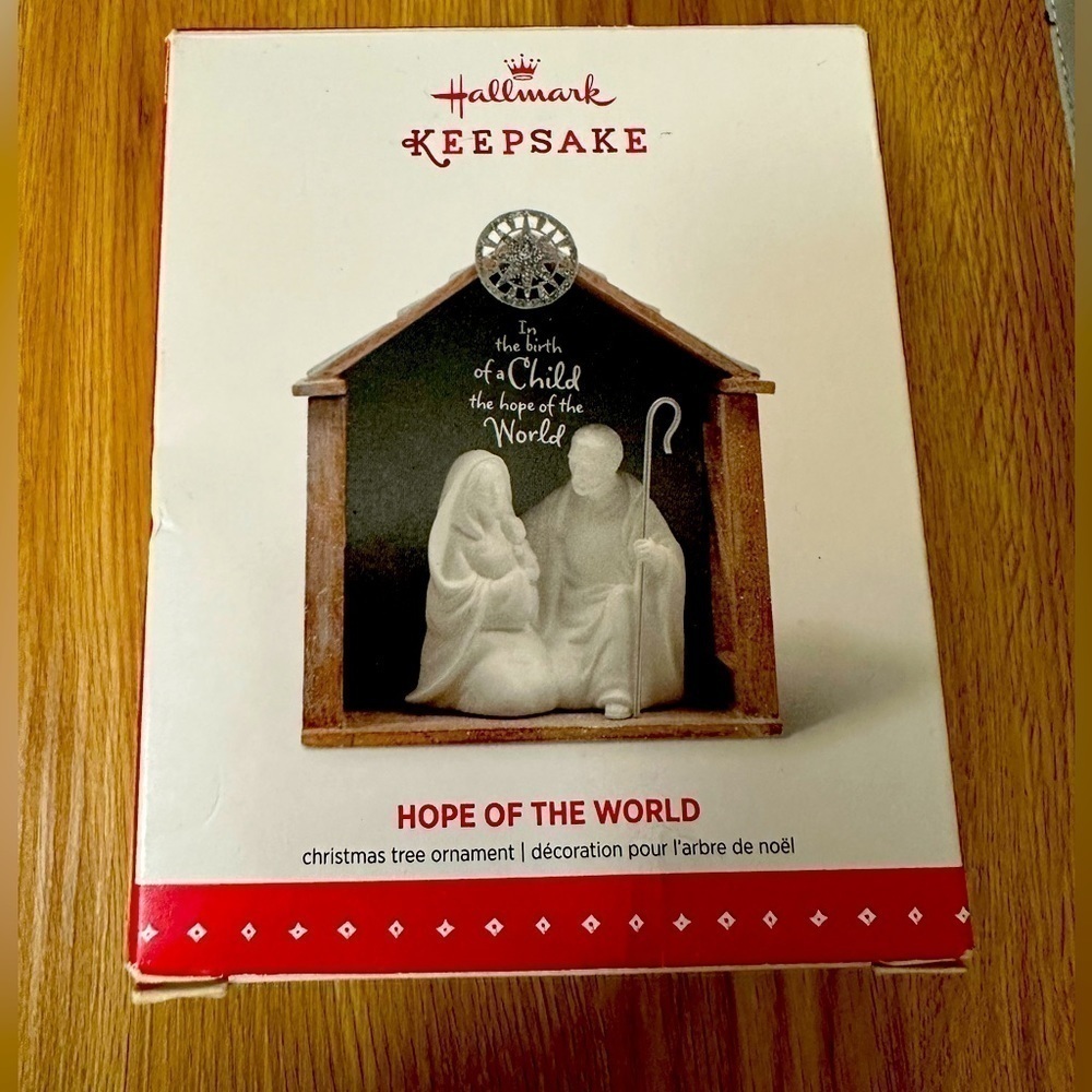 Hallmark Keepsake Ornaments Hope of the World Nativity Scene Ornament